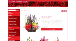 Desktop Screenshot of estellaflowershop.com